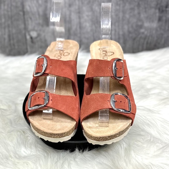 Yokono's double band wedge sandals - Picture 3 of 11